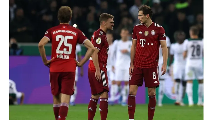 Borussia Mönchengladbach goléo al Bayern Múnich en la Copa de Alemania (Foto: Getty Images)