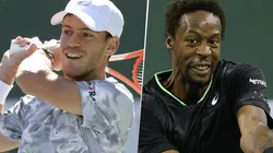 Diego Schwartzman vs. Gael Monfils por el ATP 500 de Viena (Foto: Getty Images).