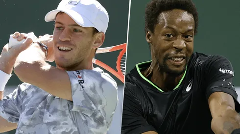 Diego Schwartzman vs. Gael Monfils por el ATP 500 de Viena (Foto: Getty Images).