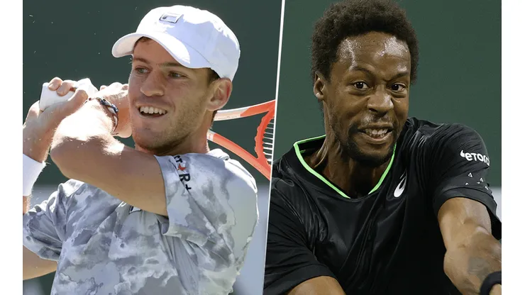 Diego Schwartzman vs. Gael Monfils por el ATP 500 de Viena (Foto: Getty Images).