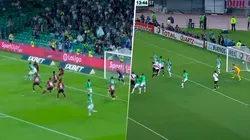 Gritos gemelos: Pezzella hizo un gol igual al que consagró a River en la Sudamericana 2014