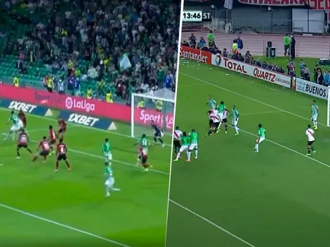 Gritos gemelos: Pezzella hizo un gol igual al que consagró a River en la Sudamericana 2014