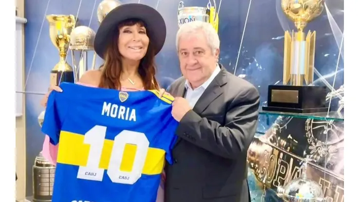 Moria, de paseo por La Bombonera.