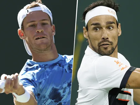 Diego Schwartzman vs. Fabio Fognini por el ATP 500 de Viena