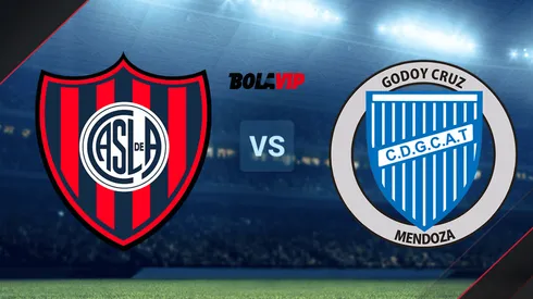 San Lorenzo vs. Godoy Cruz por la Liga Profesional.