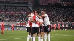 Agustín Palavecino tuvo una magnífica actuación en la goleada de River sobre Argentinos. (Getty)