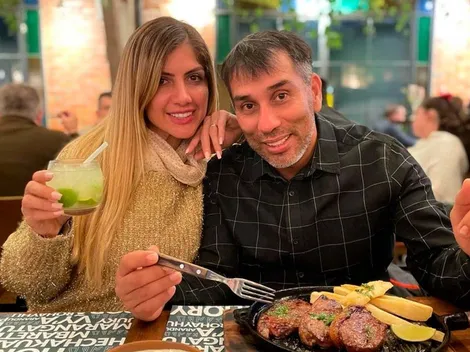 Ya es viral: la desopilante foto que posteó "Pipino" Cuevas con su esposa