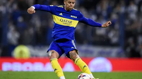 Marcos Rojo no tuvo un gran encuentro en la derrota de Boca. (Getty)
