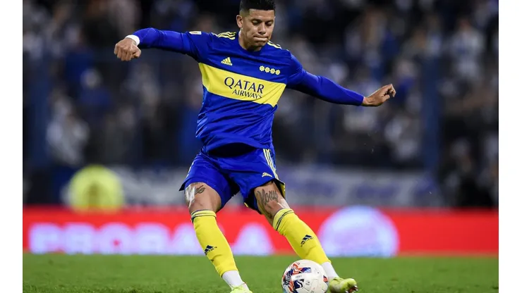 Marcos Rojo no tuvo un gran encuentro en la derrota de Boca. (Getty)