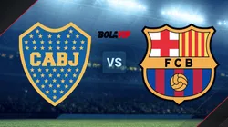 Boca Juniors vs. FC Barcelona por la Maradona Cup.