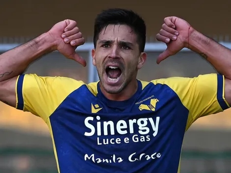 La está rompiendo: los tremendos números de Gio Simeone en la Serie A