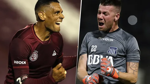 Lanús y Talleres se enfrentan por la Liga Profesional (Fotos: Getty).