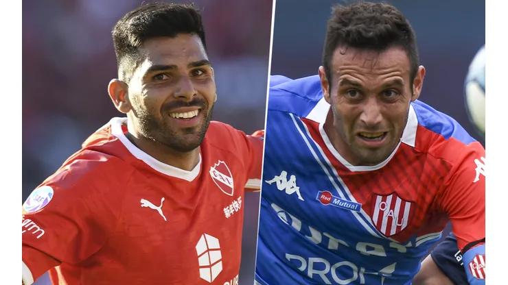 Independiente vs. Unión por la Liga Profesional. (Fotos: Getty Images).