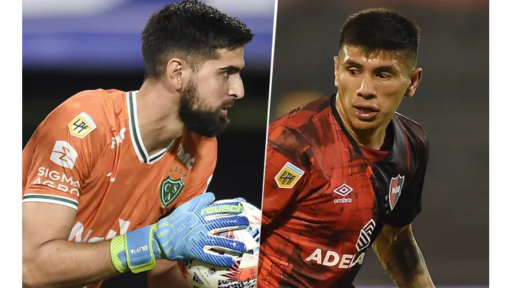 Sarmiento y Newell's se enfrentan por la Liga Profesional (Fotos: Getty).