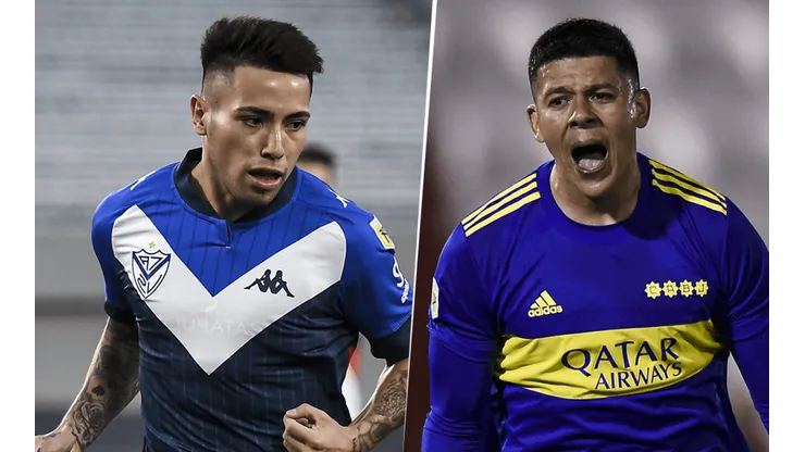 Vélez vs. Boca por la Liga Profesional. (Getty Images)