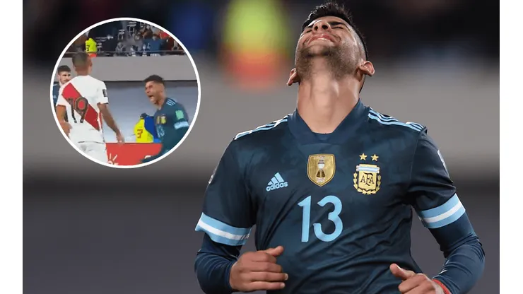 Romero habló del polémico festejo con Otamendi.