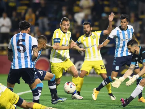 Marco Ruben le amargó el debut de Gago como entrenador de Racing