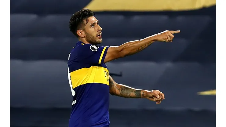 Eduardo Salvio tiene contrato con Boca hasta mediados de 2022. (Getty)