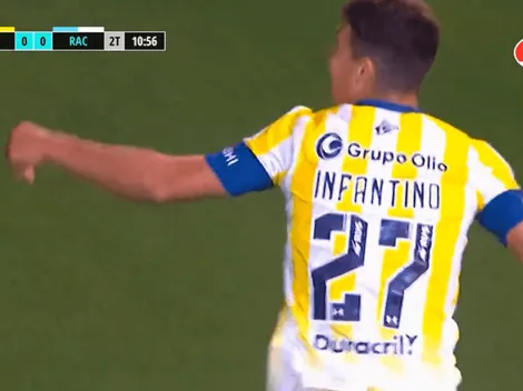 VIDEO | ¡Consigan otro arco! El bombazo de Infantino para que Central le gane a Racing