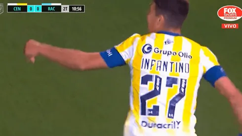 VIDEO | ¡Consigan otro arco! El bombazo de Infantino para que Central le gane a Racing
