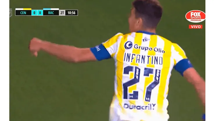 VIDEO | ¡Consigan otro arco! El bombazo de Infantino para que Central le gane a Racing
