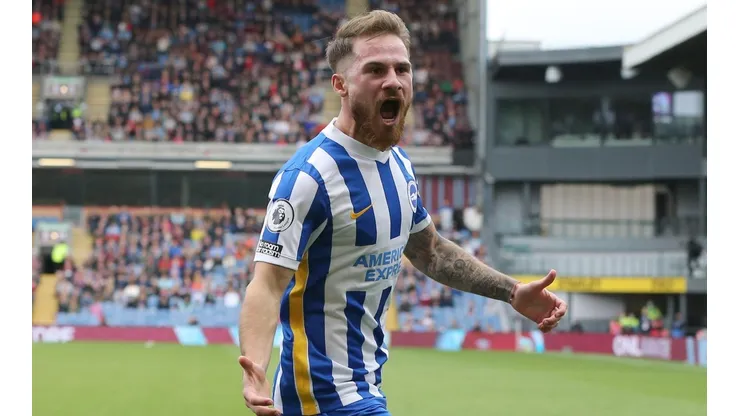 Alexis Mac Allister convirtió en la derrota del Brighton.