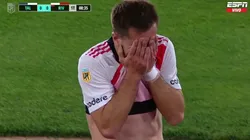 Peña Biafore se fue llorando tras la expulsión. (ESPN)