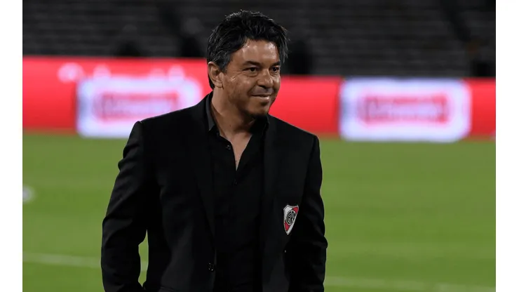 Gallardo, feliz por el triunfo.