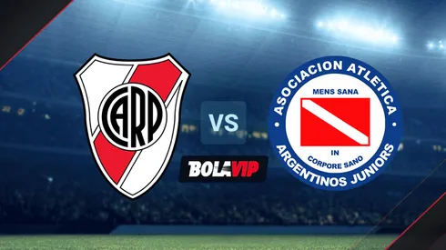 River vs. Argentinos Juniors por la Liga Profesional.