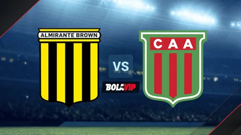Agropecuario vs. Almirante Brown por la Primera Nacional.