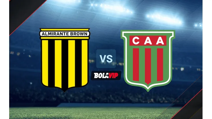 Agropecuario vs. Almirante Brown por la Primera Nacional.