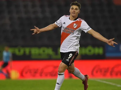 Infernal: Julián Álvarez participó de 13 tantos en los últimos 7 partidos de River