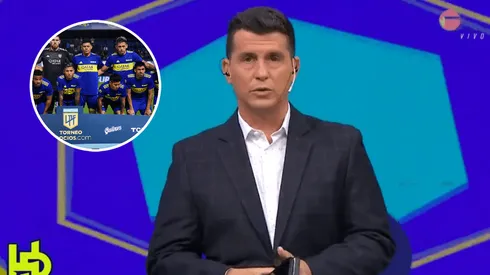 Hernán Castillo, encantado con un jugador de Boca: "Es un jugador de 20 palos"
