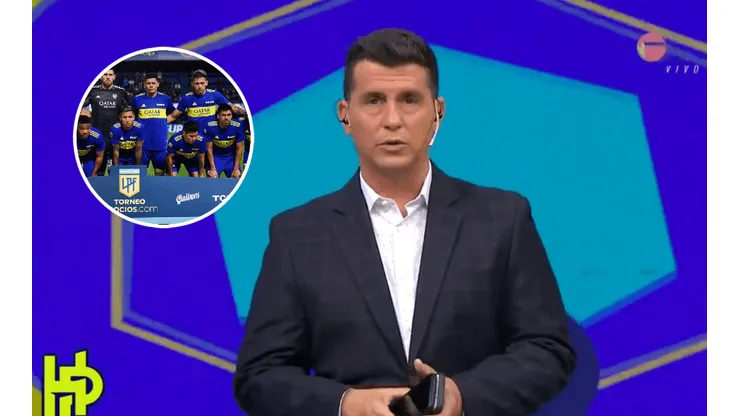 Hernán Castillo, encantado con un jugador de Boca: "Es un jugador de 20 palos"