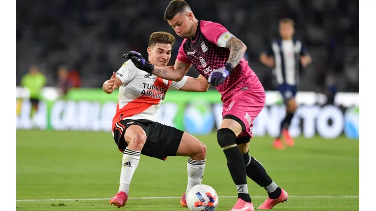 Álvarez fue cauto tras el triunfo de River. (Getty)