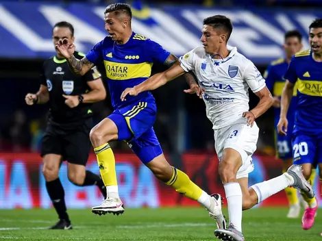 Imparable: Agustín Almendra asistió y fue el que más pases completó en el triunfo de Boca