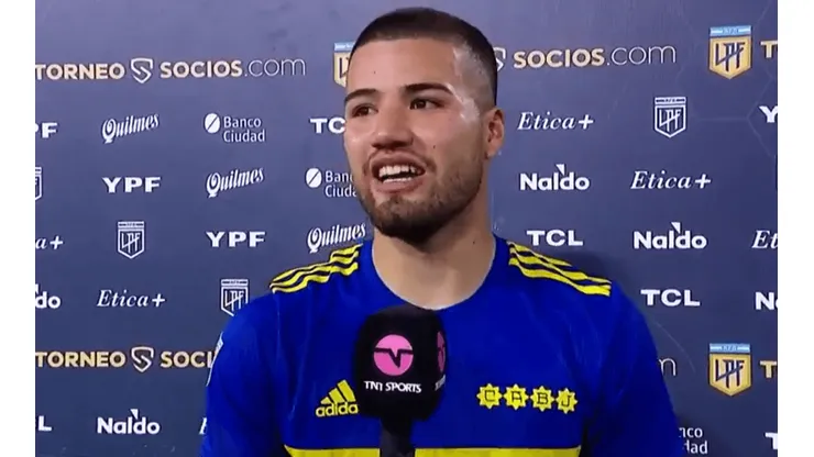 Weigandt habló tras la victoria de Boca