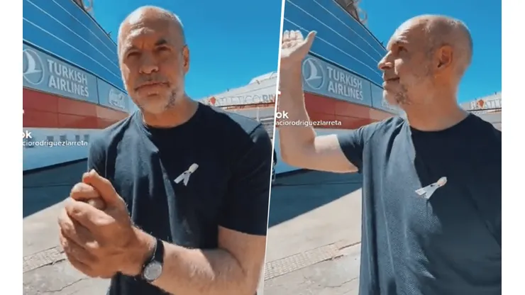 Larreta y una cargada para River.