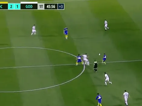 VIDEO | La genialidad de Almendra que hizo llegar el gol de Vázquez