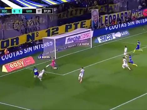 ¡Justo él! Fabra engañó a todos y metió el empate para Boca