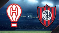 Huracán y San Lorenzo se enfrentan por la Liga Profesional.
