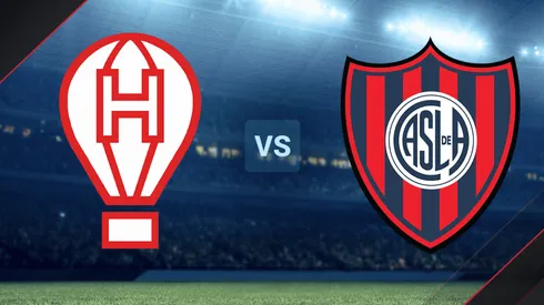 Huracán y San Lorenzo se enfrentan por la Liga Profesional.