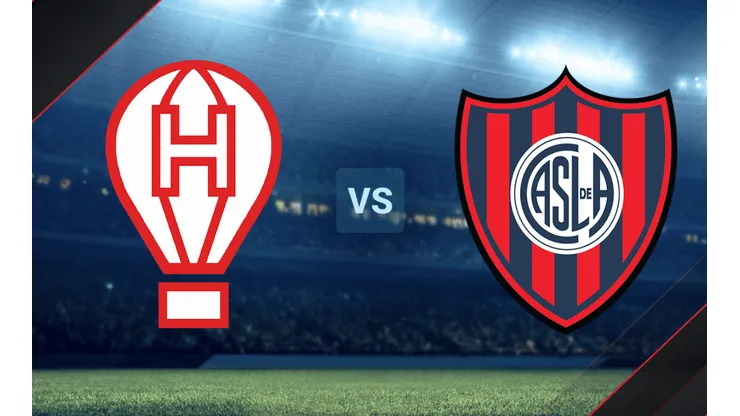 Huracán y San Lorenzo se enfrentan por la Liga Profesional.