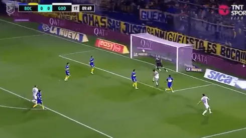 VIDEO | Badaloni se infiltró en el área de Boca y puso el 1 a 0 de Godoy Cruz