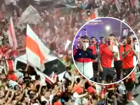 Furor en Córdoba por River: así recibieron al equipo de Gallardo