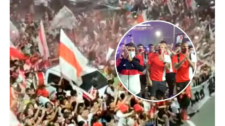 Furor en Córdoba por River: así recibieron al equipo de Gallardo