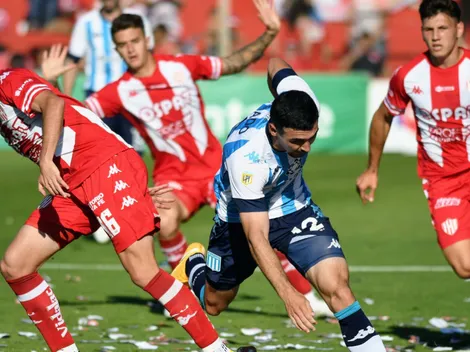 Mucho trabajo para Gago: Racing igualó ante Unión en la despedida de Úbeda