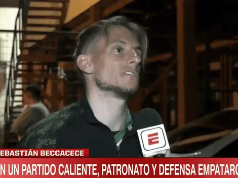 La palabra más esperada: qué dijo Beccacece sobre su cruce con Delfino