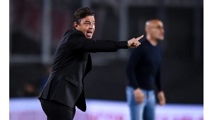 Gallardo tendrá a Braian Romero ante Talleres. (Getty)
