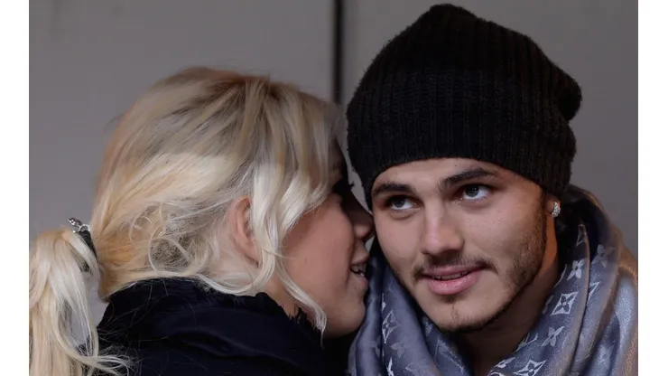 Wanda Nara y Mauro Icardi, Milán (Foto: Getty Images)
